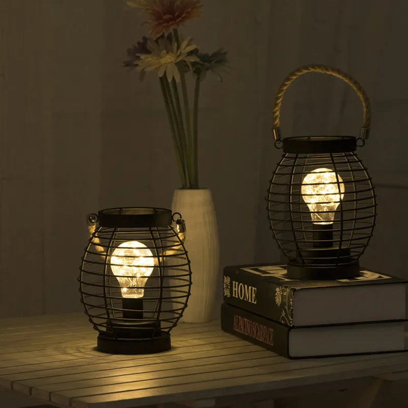 Vinum Farmhouse Style Lamp Decor