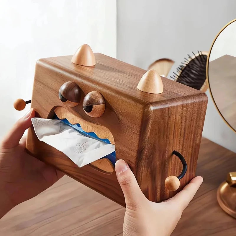 Grumpy Tissue Box