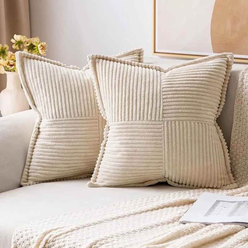 Mediterranean Corduroy Pillow Covers